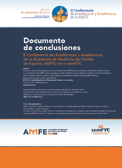 II Conferencia AMFE. Conclusiones 